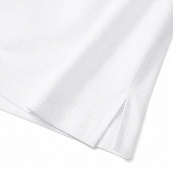 Back view of the versatile long sleeve casual wear top with relaxed fit