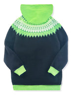 Mikhaela | Women’s Fair Isle Hooded Cardigan