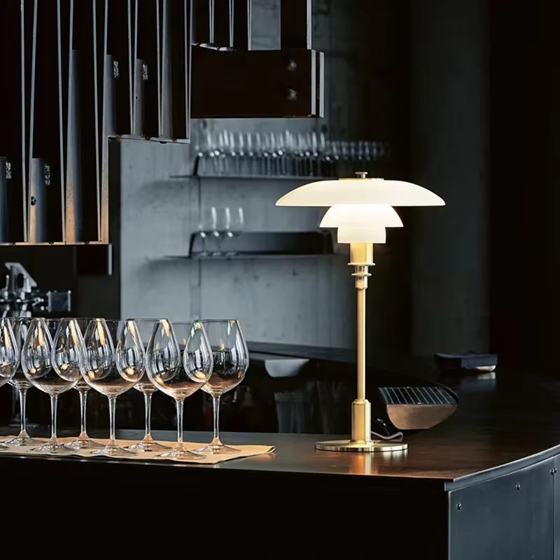 Close-up of the scandinavian lighting fixture showing premium finish