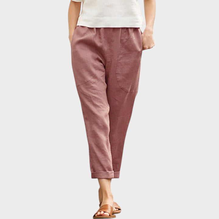 Everyday casual trousers for women showcasing a classic silhouette