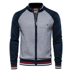 Torrance | Men’s Zip-Up Stand-Collar Cardigan