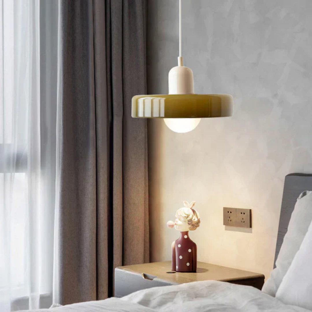 Ambient bedroom light creating a relaxing and peaceful atmosphere