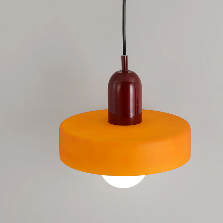 Artistic interior design lamp showcasing a unique geometric silhouette