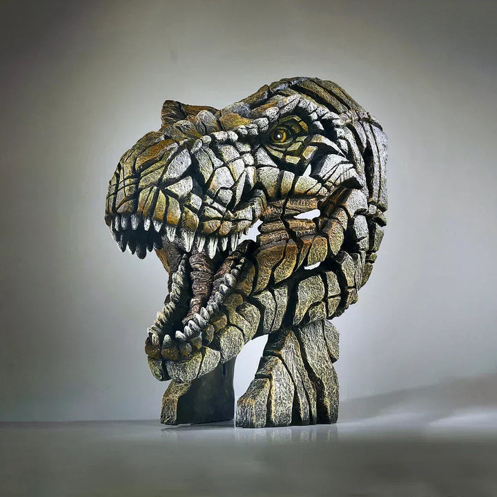 Close-up view of artistic animal figurine home decor sculpture