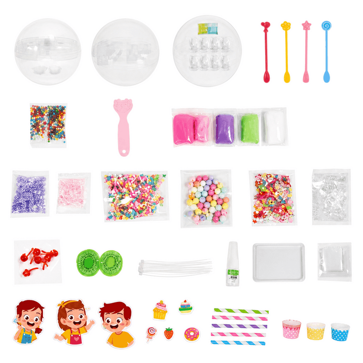 Creative DIY toys craft kit supplies for kids sensory play and stress relief