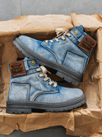 Colt | Men’s Denim Lace-Up Ankle Boots