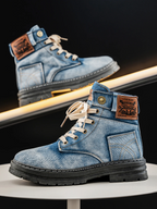 Colt | Men’s Denim Lace-Up Ankle Boots
