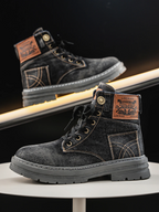 Colt | Men’s Denim Lace-Up Ankle Boots