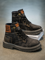 Colt | Men’s Denim Lace-Up Ankle Boots