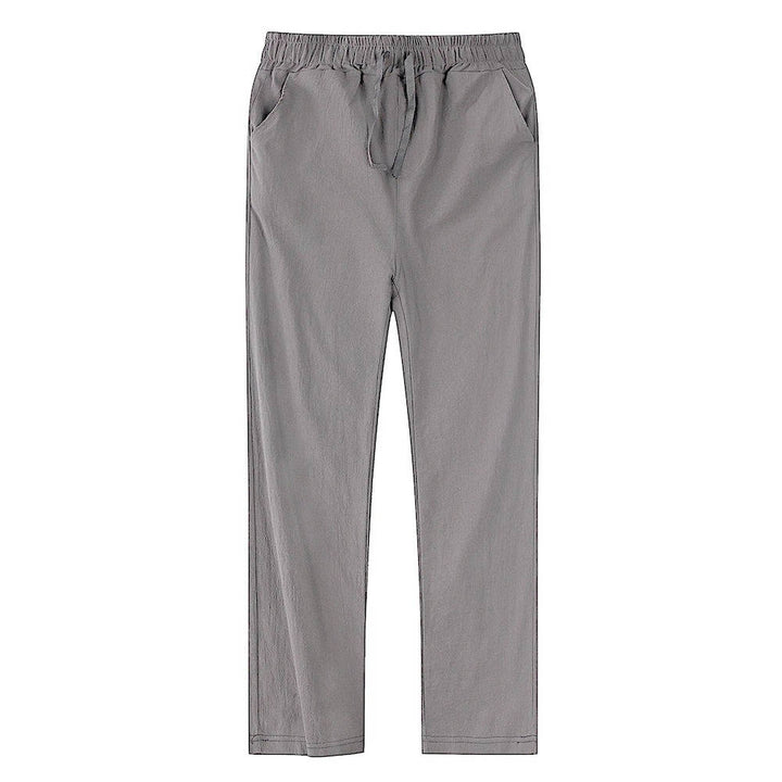 Modern mens fashion trousers styled for a casual look
