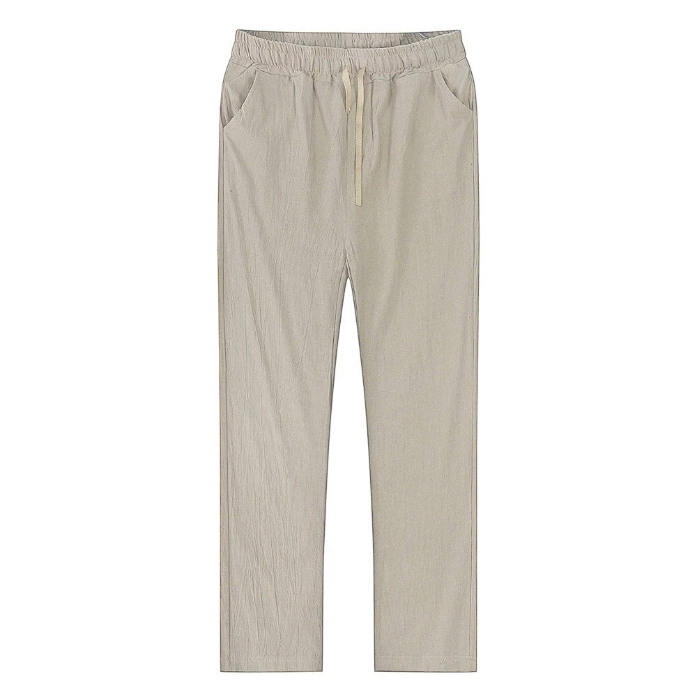 Comfortable summer pants featuring an adjustable drawstring waist