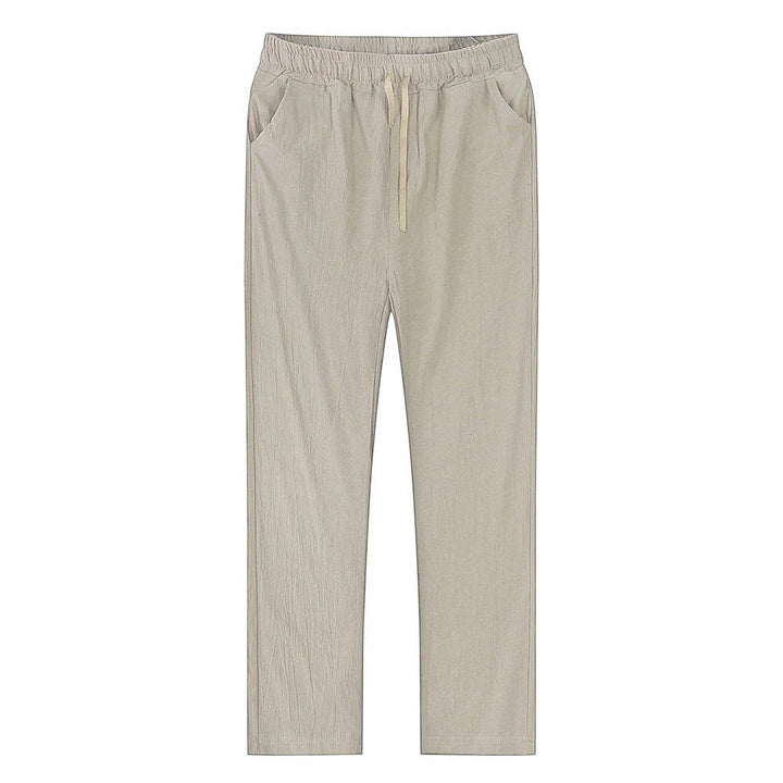 Comfortable summer pants featuring an adjustable drawstring waist