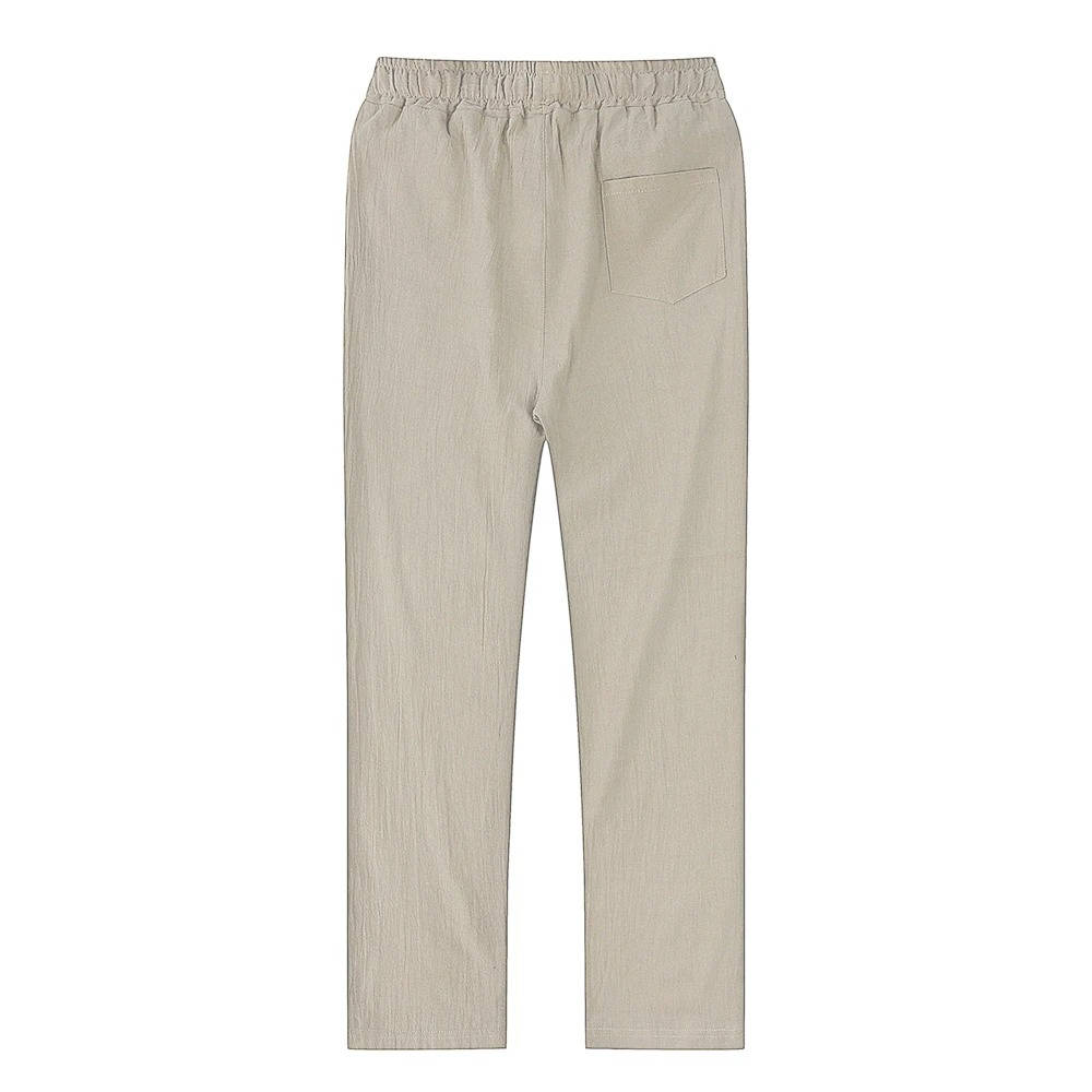 Stylish mens casual trousers for warm weather wear