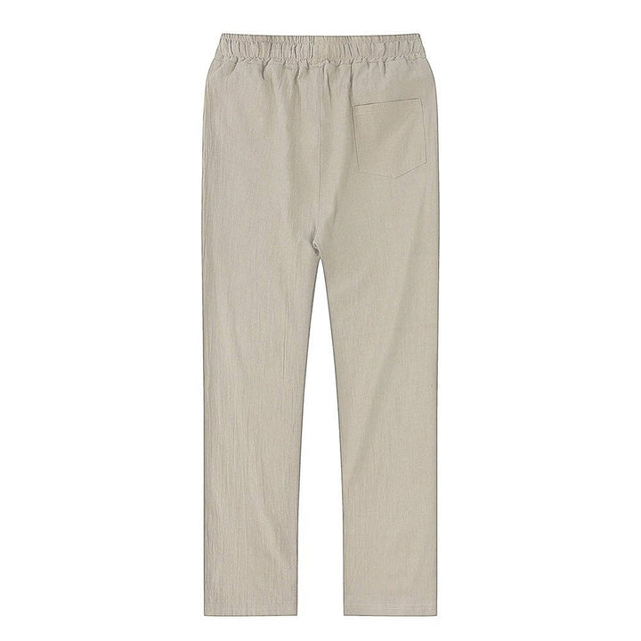 Stylish mens casual trousers for warm weather wear