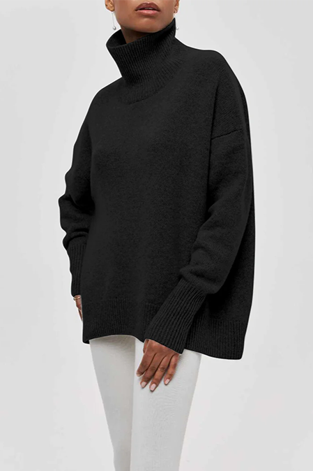 Soft winter fashion sweater designed for cozy everyday wear