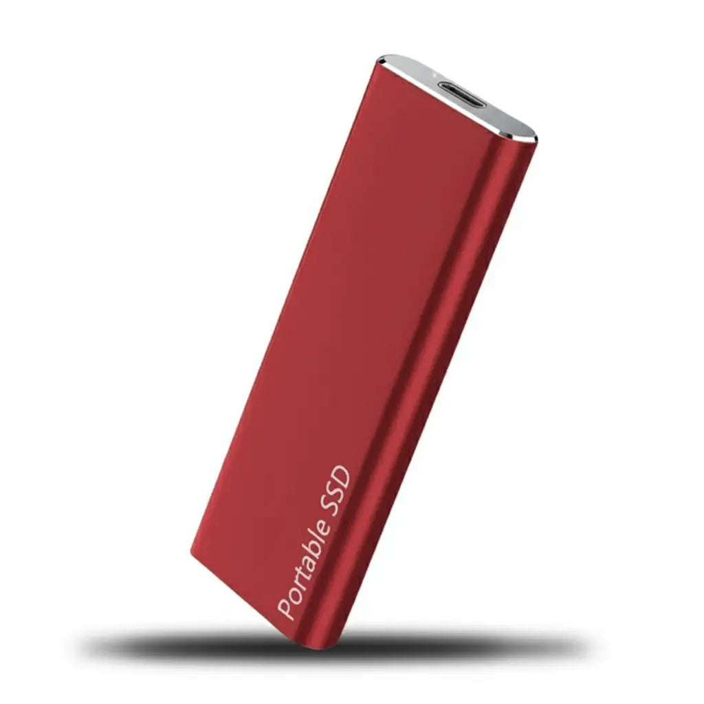 Complete retail package including the portable storage drive and cable