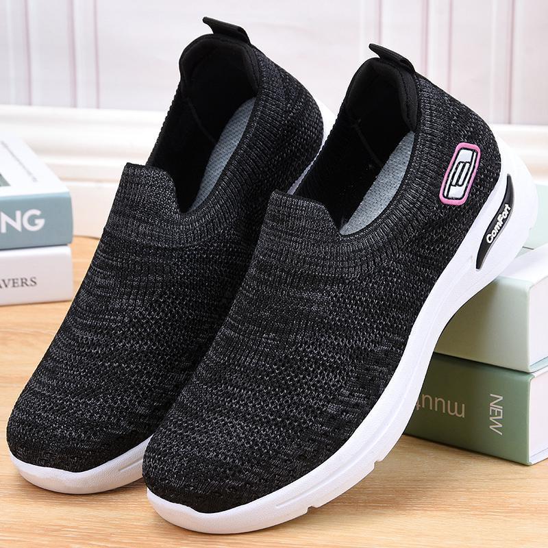 Detailed view of adjustable lace-up closure on breathable sports shoes