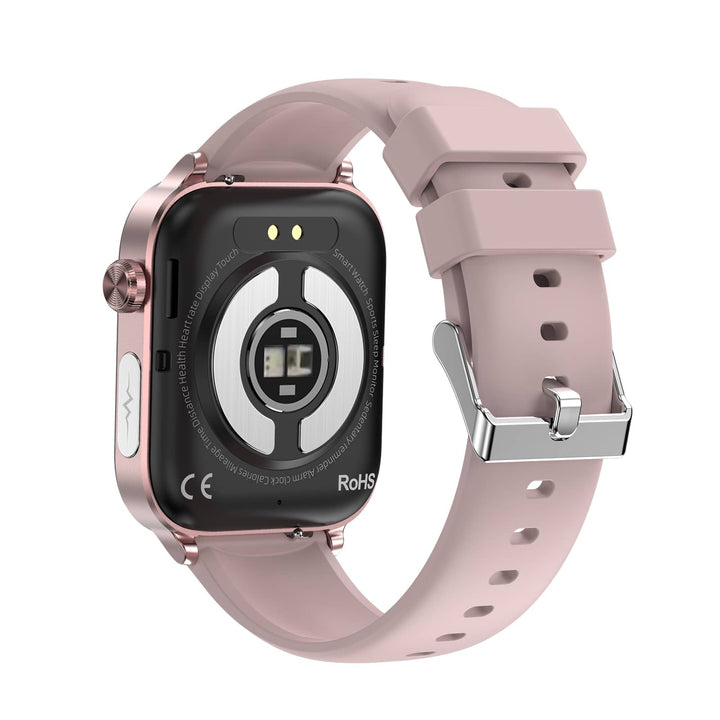 Water-resistant wearable technology smartwatch featuring bluetooth calling interface