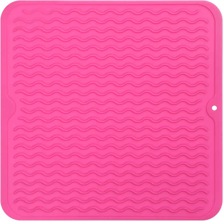 Durable silicone counter protector shielding surface from scratches