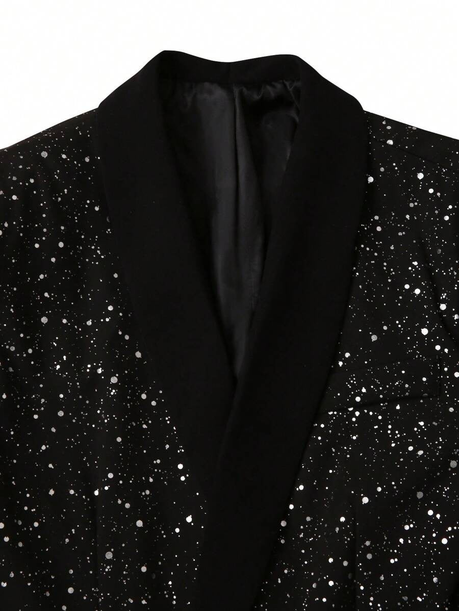 Detailed shot of tailored trousers waistband and pockets from a mens party suit