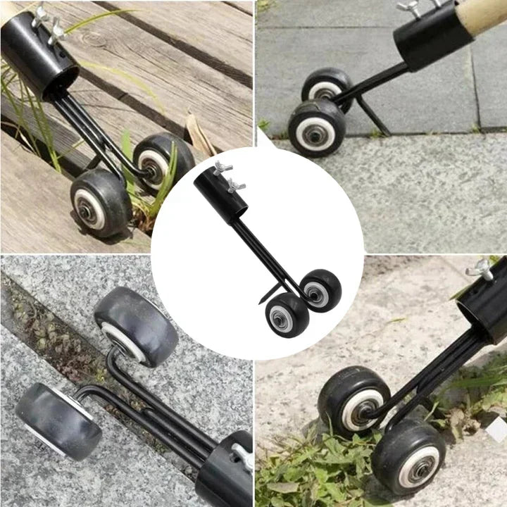 Close-up of efficient gardening equipment designed for fast yard maintenance.