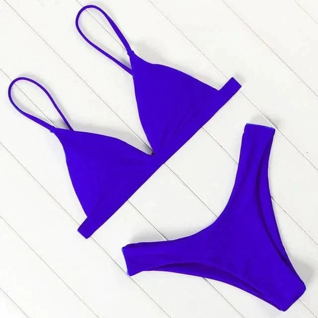 Lifestyle shot of womens summer fashion swimwear ready for beach vacation