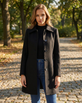 Rosa | Women’s Single-Breasted Long Coat
