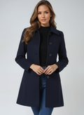 Rosa | Women’s Single-Breasted Long Coat