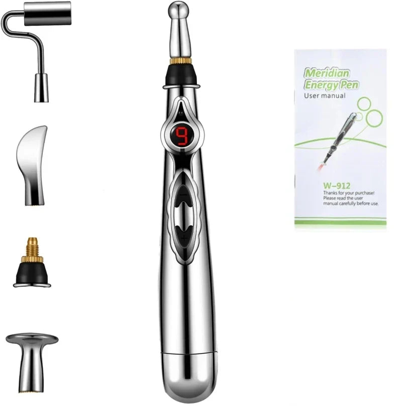 Compact muscle relaxer and pulse therapy wellness tool