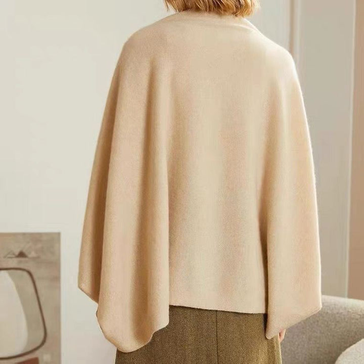 Versatile winter accessories wrap shown in a neutral tone for easy outfit pairing