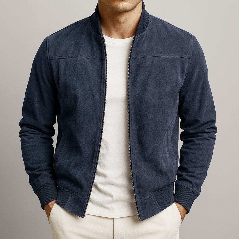 Tucker | Men’s Slim-Fit Suede Jacket