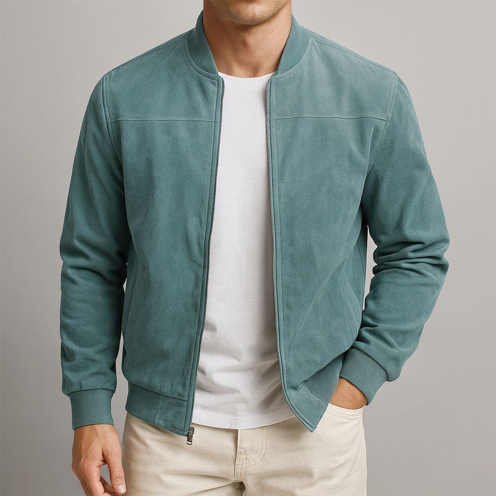 Tucker | Men’s Slim-Fit Suede Jacket