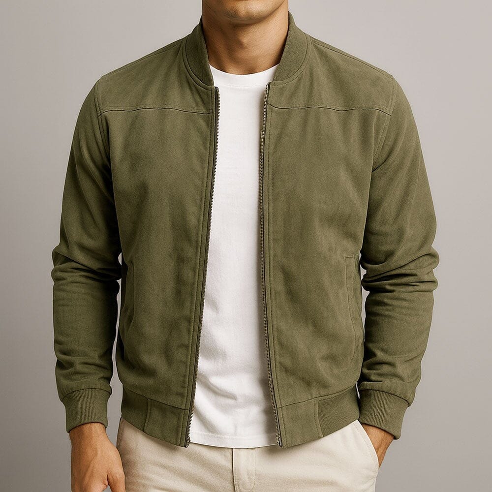Tucker | Men’s Slim-Fit Suede Jacket