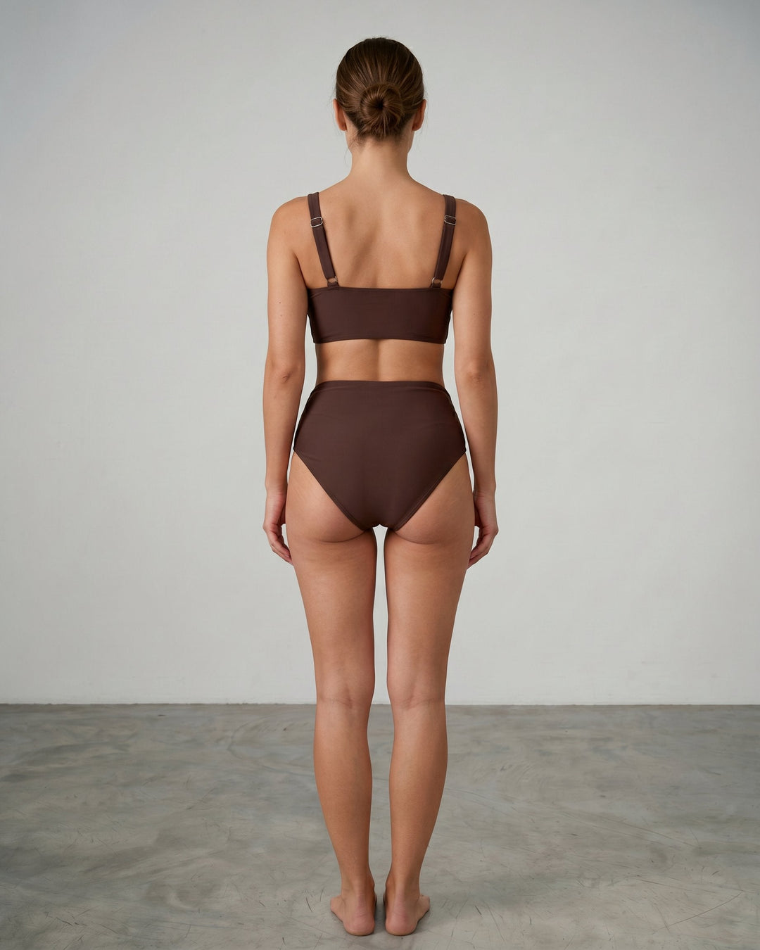 Top piece of women shaping bikini summer swimwear