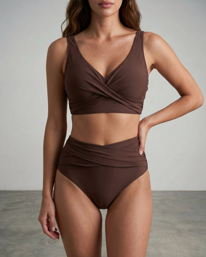 Women's Danna shaping bikini two-piece swimwear front view