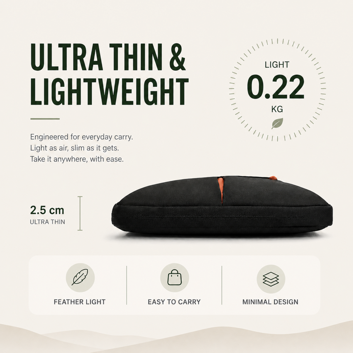 Slim travel accessory and protective case for laptops and tablets