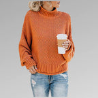 Thalia | Women’s Chunky Turtleneck Long Sleeve Sweater