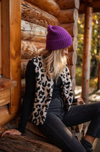 Zelina | Women’s Leopard Print Vest