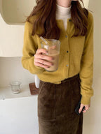Virellea | Women’s V Neck Button Cardigan