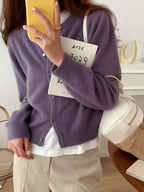 Virellea | Women’s V Neck Button Cardigan