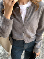 Virellea | Women’s V Neck Button Cardigan