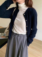Virellea | Women’s V Neck Button Cardigan