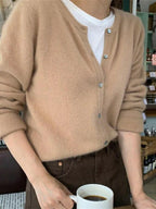 Virellea | Women’s V Neck Button Cardigan