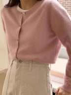 Virellea | Women’s V Neck Button Cardigan