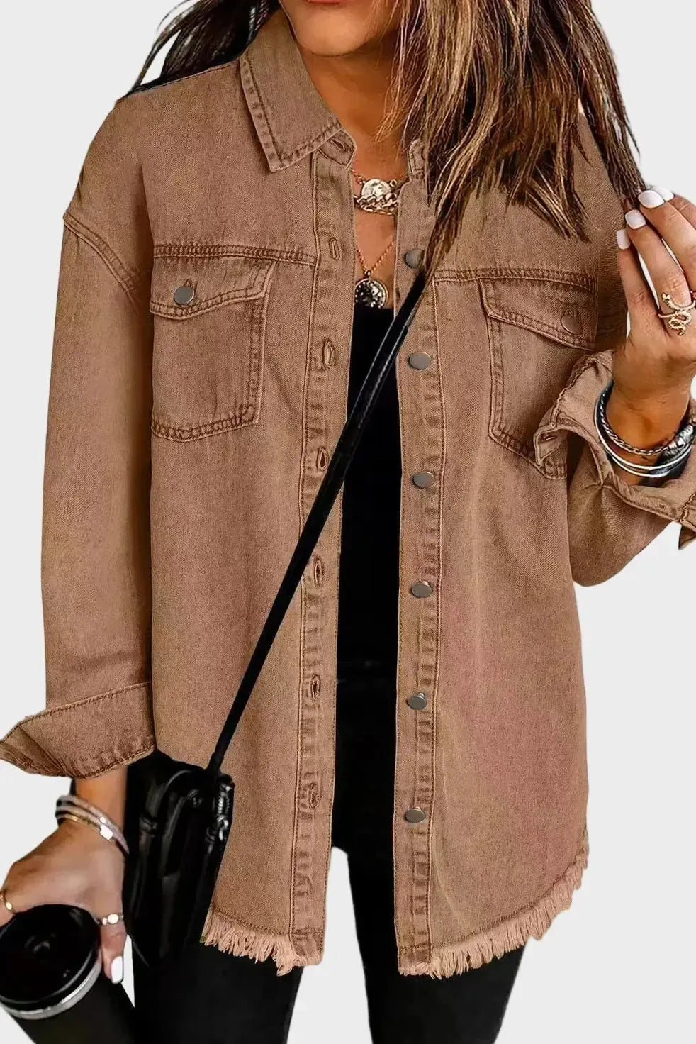 Felicia | Women’s Collared Utility Jacket