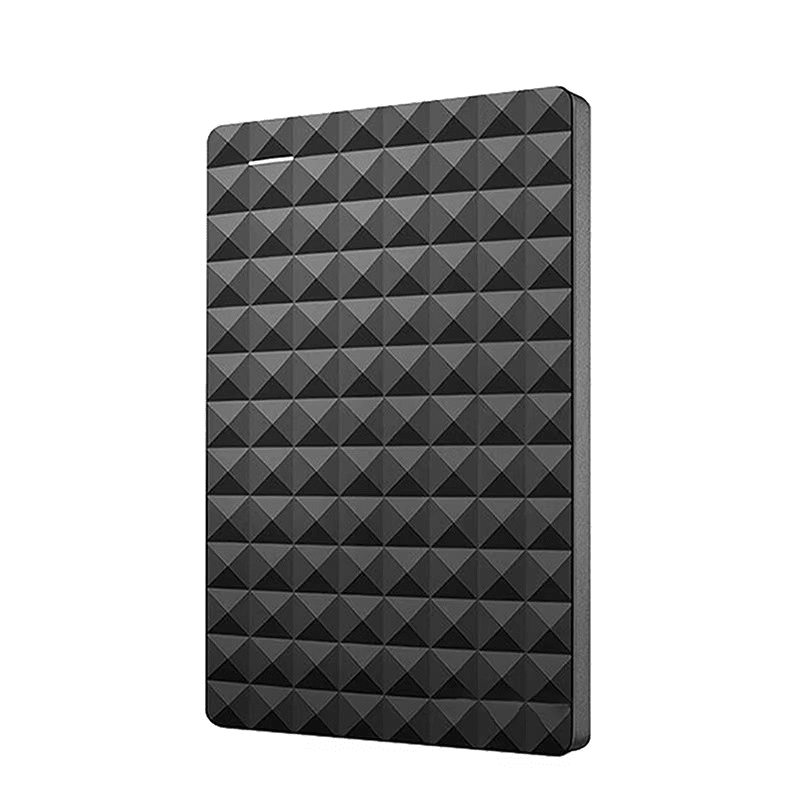 External hard drive connected to a modern laptop for file transfer