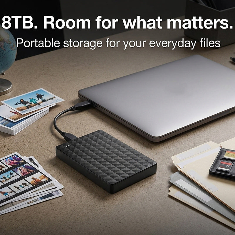Close-up of USB 3.0 port and connection cable on storage drive