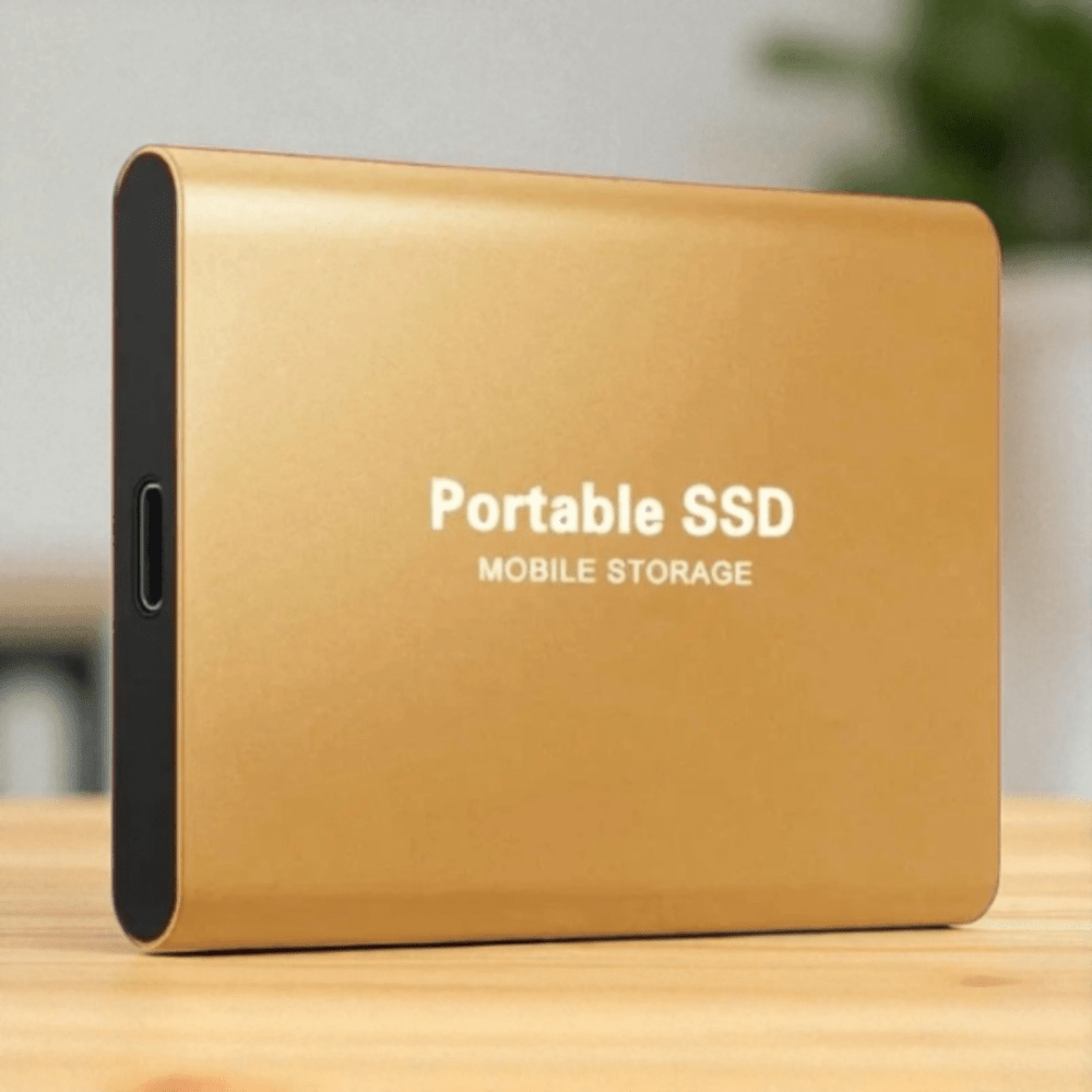 Rugged waterproof solid state drive ideal for safe data backup and travel storage.