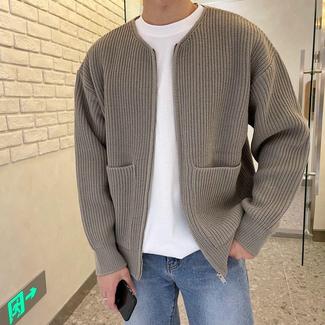 Sawyer | Men’s High-Collar Cardigan