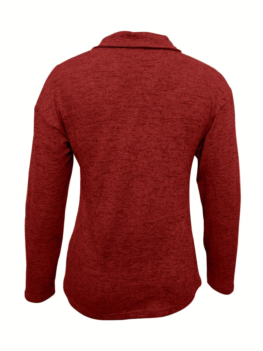 Wynara | Women’s Half Zip Collar Long Sleeve Sweater